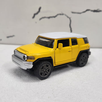 Toyota FJ Cruiser Yellow Diecast Model Car 1:43