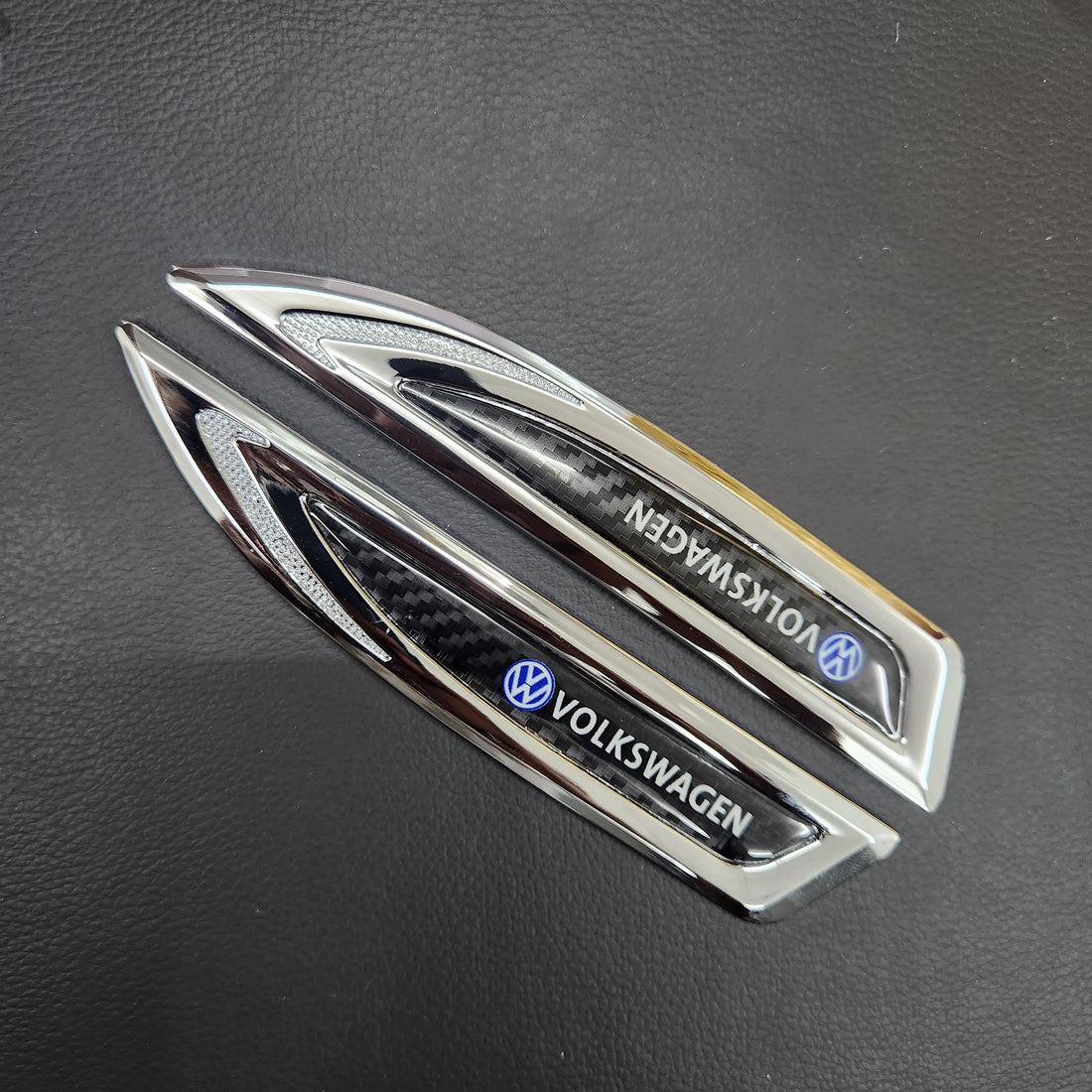 Metal Fender Side Emblem Decal 2pcs