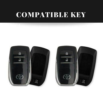 Innova Crysta New Key Carbon Abs Keycase with Chain