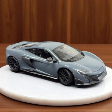 Mclaren 675LT Coupe Grey Licensed Welly 1:24 Diecast Scale Model