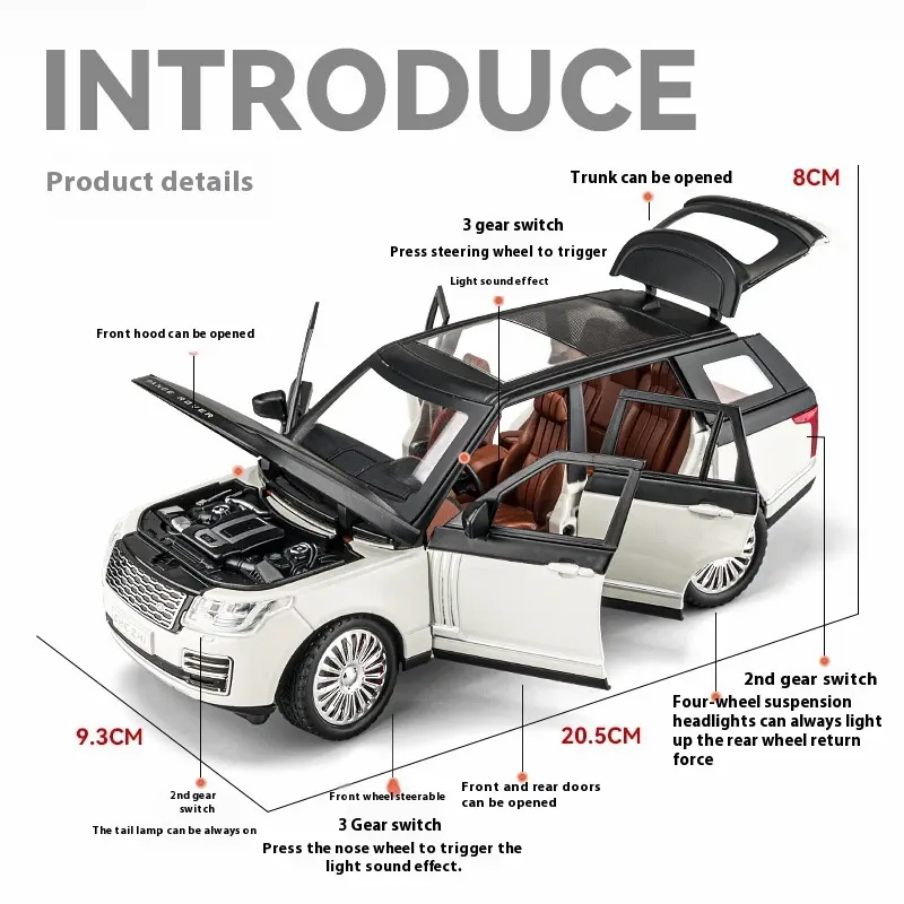Range Rover Toy Car - Kaarr