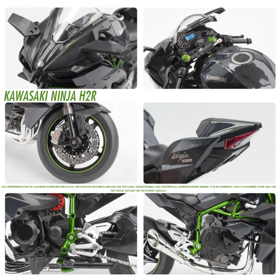 Kawasaki Ninja Toy Diecast Alloy Model Bike