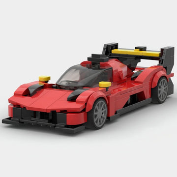Ferrari 499P Le Mans Building Blocks Car