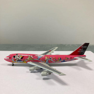 Japan's Mickey B747 Aeroplane Diecast Model 20 CM