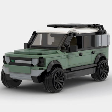 Land Rover Defender Building Blocks Car
