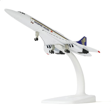 Singapore Concorde Aeroplane Diecast Model 20 CM