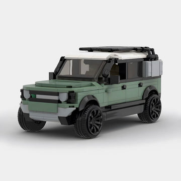 Land Rover Defender Building Blocks Car