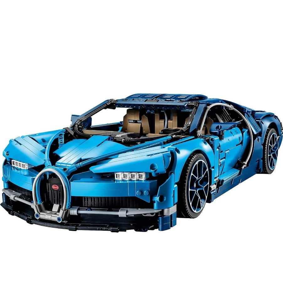 Bugatti Chiron Technique Version 4103 Pcs, 1:8 Scale Building