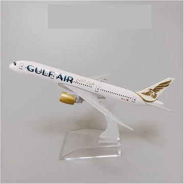 Gulf Air B787 Aeroplane Diecast Model 16 CM
