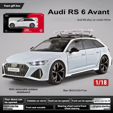 Audi RS6 Avant Metal Diecast Car 1:18 (28x11 cm)