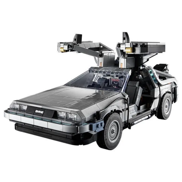 Back To The Future Time Machine 1872Pcs Building Blocks Car
