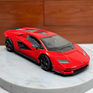 Lamborghini Countach Red Licensed Welly 1:24 Diecast Scale Model