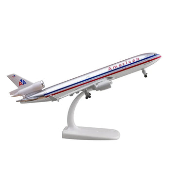 American MD-11 Aeroplane Diecast Model 20 CM