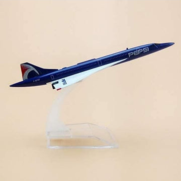 Pepsi Concorde Aeroplane Diecast Model 16 CM