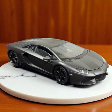 Lamborghini Aventador Black Licensed Welly 1:24 Diecast Scale Model
