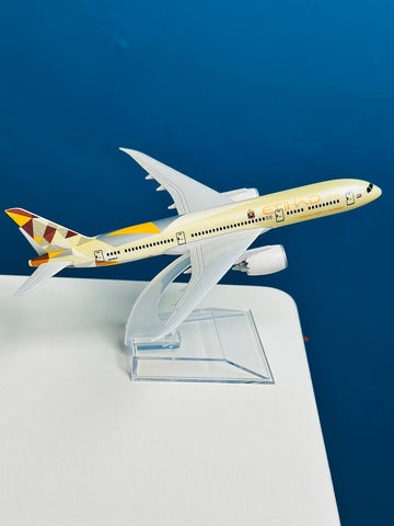 Etihad B787 Aeroplane Diecast Model 16 CM