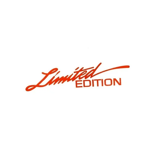 Limited Edition Reflective Sticker 16x4 cm Buy 1 Get 1 Free