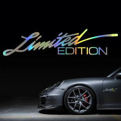 Limited Edition Reflective Sticker 16x4 cm Buy 1 Get 1 Free