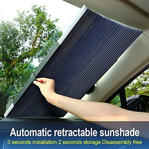Car Roll Up Window Sunshade (Premium Quality)