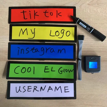 Load image into Gallery viewer, Instagram LED Panel Electric Sticker
