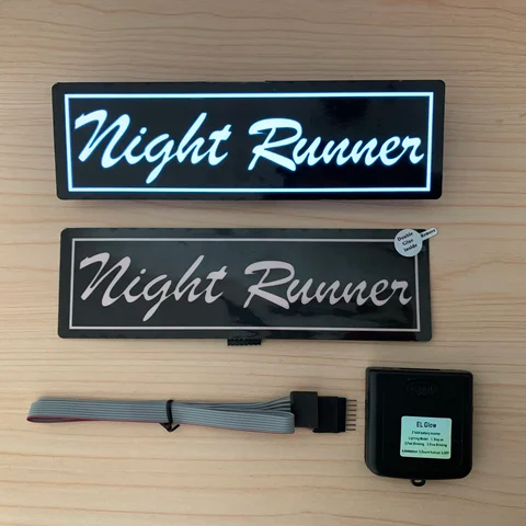 Night Runner LED Panel Electric Sticker