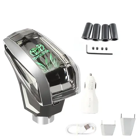 Exclusive LED Crystal Sensor Touch 7 Colors Gear Knob