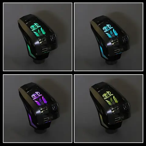 Exclusive LED Crystal Sensor Touch 7 Colors Gear Knob