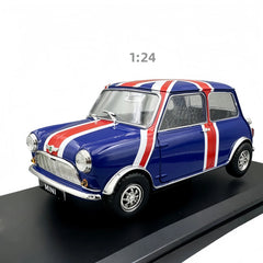 Mini Cooper Flag Edition Metal Diecast Car 1:18 (28x11 cm)