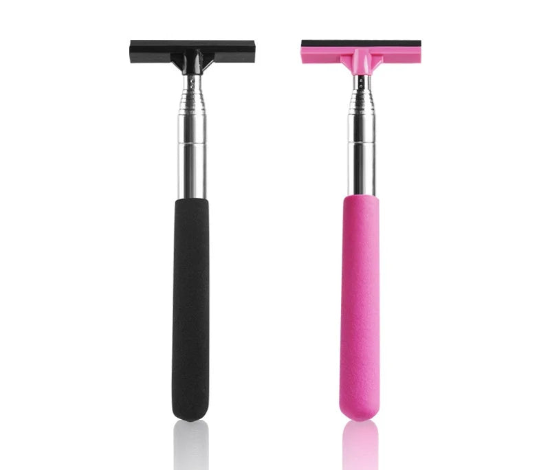 TELESCOPIC DEFOGGING WINDOW GLASS CLEANING WIPER, SIDE MIRROR SQUEEGEE, RETRACTABLE CAR REARVIEW MIRROR WIPER