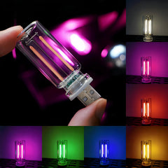 Innovative Car USB Mood Lamp (Touch Control) Set of 2 Pcs
