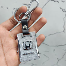 Load image into Gallery viewer, Crystal Logo Car Keychain