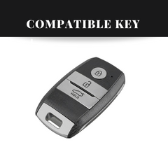 Kia Seltos/Carens/Sonet (Keyless 3 Button Key) Premium Keycase