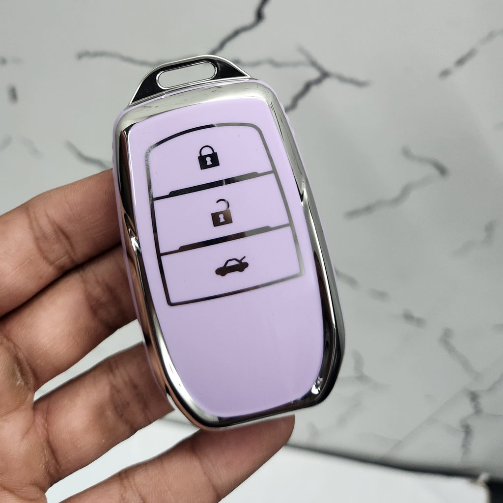 Fortuner 3 Button Key Premium Keycase