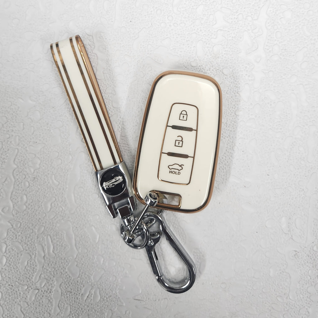 Hyundai Elantra/Verna (Old Push Button Key) Premium Keycase