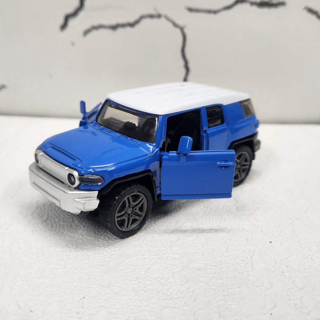 Toyota FJ Cruiser Blue Diecast Model Car 1:43