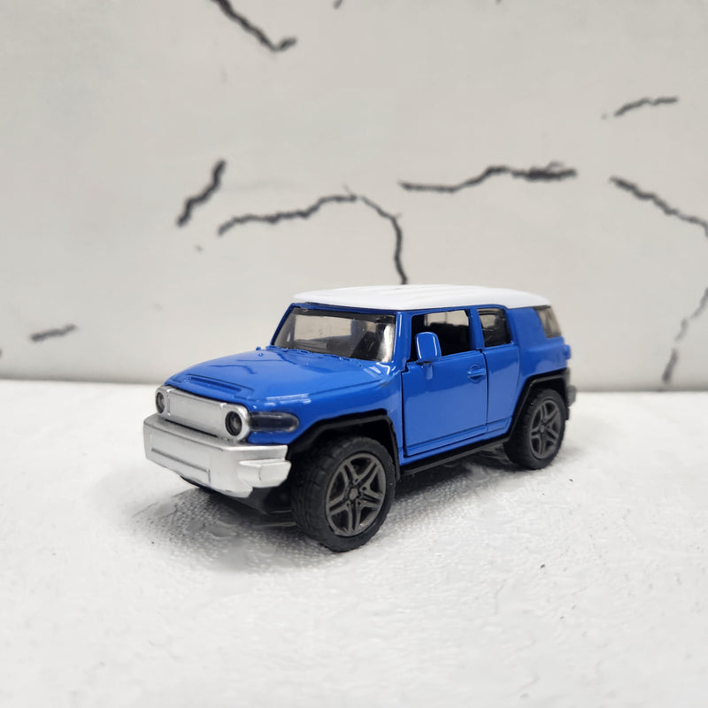 Toyota FJ Cruiser Blue Diecast Model Car 1:43
