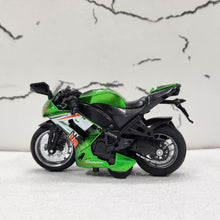 Load image into Gallery viewer, Super Bike Devil Green Diecast Metal Bike 1:14