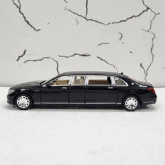 Mercedes Maybach S650 Pullman Black Metal Diecast Car 1:32