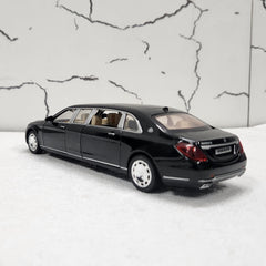 Mercedes Maybach S650 Pullman Black Metal Diecast Car 1:32