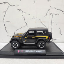 Load image into Gallery viewer, Jeep Wrangler Rubicon Metal Diecast Car 1:24 (20x8 cm)