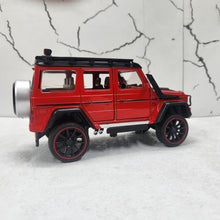 Load image into Gallery viewer, G Wagon Offroad Red Metal Diecast Car 1:22 (20x8 cm)