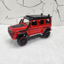 Load image into Gallery viewer, G Wagon Offroad Red Metal Diecast Car 1:22 (20x8 cm)