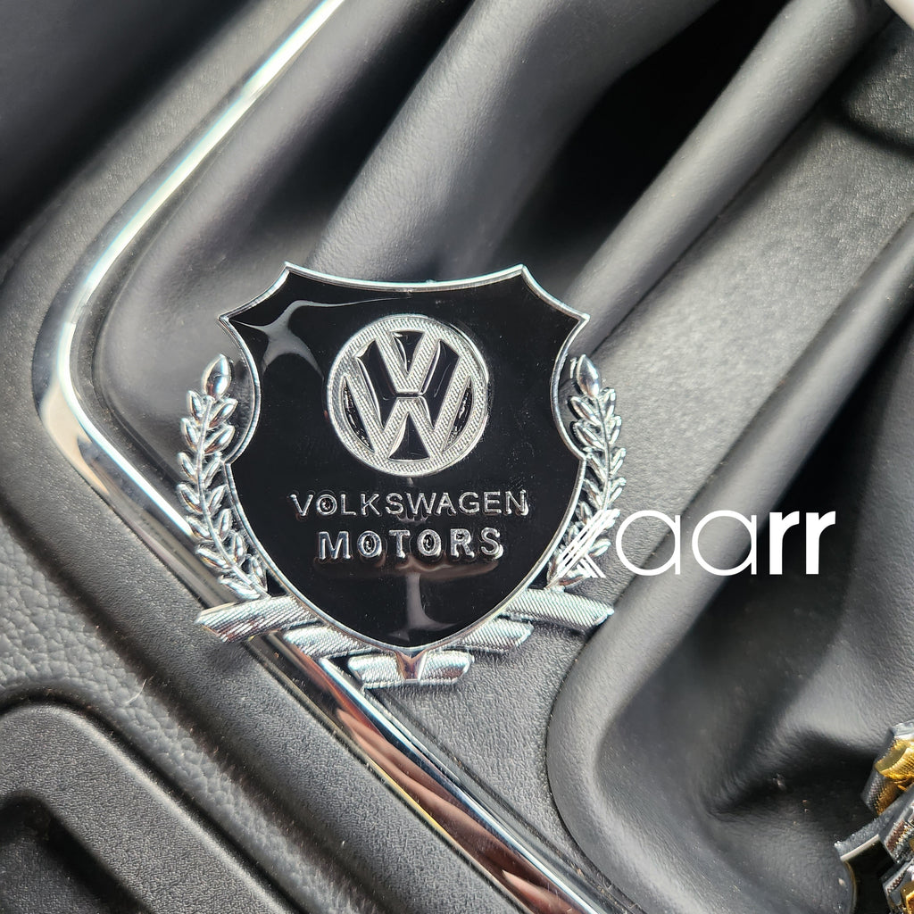 3D Owners Club v2.0 Car Metal Emblem Badge Sticker Decal (Silver)