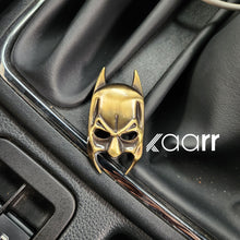 Load image into Gallery viewer, 3D Batman Mask Metal Sticker Decal Gold (6x3 cm)