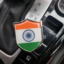 Car Badge 3D Logo Metal Emblem Automotive Sticker Decal Cars, Silver Car  Sticker Emblem Badge at Rs 169/piece, Car Decals in Delhi