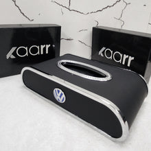 Load image into Gallery viewer, Royal Tissue Holder Leather Case with Logo &amp; Tissues