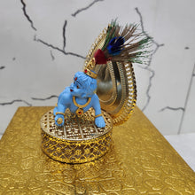 Load image into Gallery viewer, Laddu Gopal Ji with Singhasan
