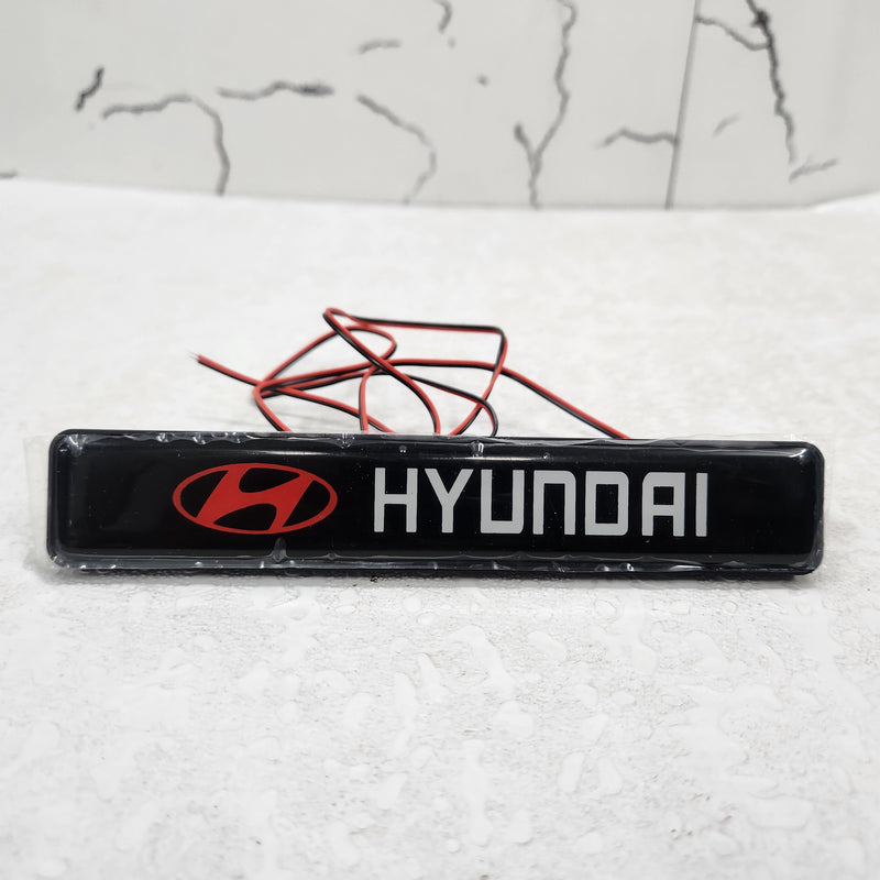 Car Grille LED Logo Light Badge