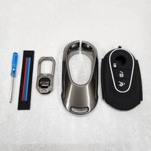 Load image into Gallery viewer, Mercedes S New Key Premium Metal Alloy Keycase with Holder &amp; Rope Chain