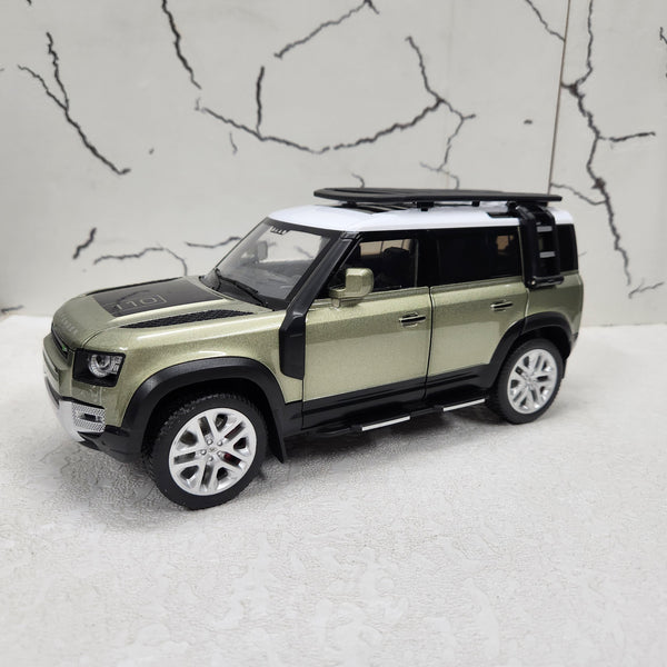 Defender 110 Green Metal Diecast Car